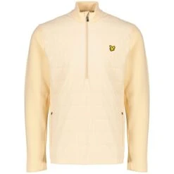 Lyle & Scott Quilted 1/4 Zip Golf Midlayer ML2065G