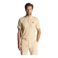 Lyle & Scott Tech Golf Polo Shirt SP1760GTR -Clarkes Golf Store Lyle Scott Tech Golf Polo Shirt SP1760GTR 3