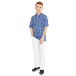Puma Junior Mattr Beach Trip Golf Polo Shirt 537260 -Clarkes Golf Store Mattr Beach Trip Golf Polo Shirt Youth 1