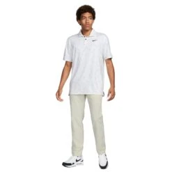 Nike Dri-Fit Tour Micro Print Golf Polo Shirt FD5735 15 Nike Dri-Fit Tour Micro Print Golf Polo Shirt FD5735 -Clarkes Golf Store Nike Dri Fit Tour Micro Print Golf Shirt FD5735 11