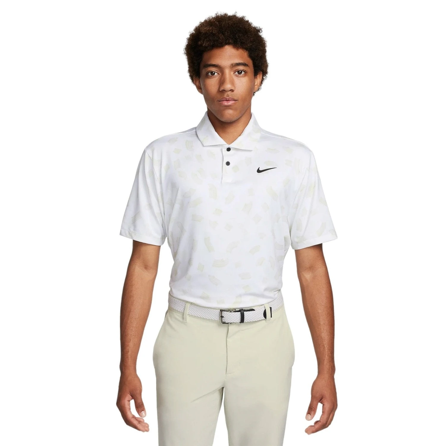 Nike Dri-Fit Tour Micro Print Golf Polo Shirt FD5735 3 Nike Dri-Fit Tour Micro Print Golf Polo Shirt FD5735