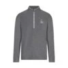 Original Penguin LS 1/4 Zip Technical Golf Midlayer OGKME011 -Clarkes Golf Store OGKME011 FRONT scaled 1