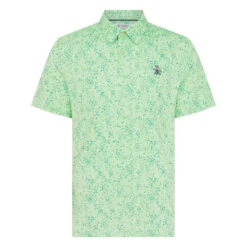 Original Penguin All-Over Micro Abstract Print Golf Polo OGKSF025