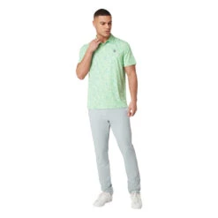 Original Penguin All-Over Micro Abstract Print Golf Polo OGKSF025 -Clarkes Golf Store OGKSF025 338 T alt4 scaled Photoroom