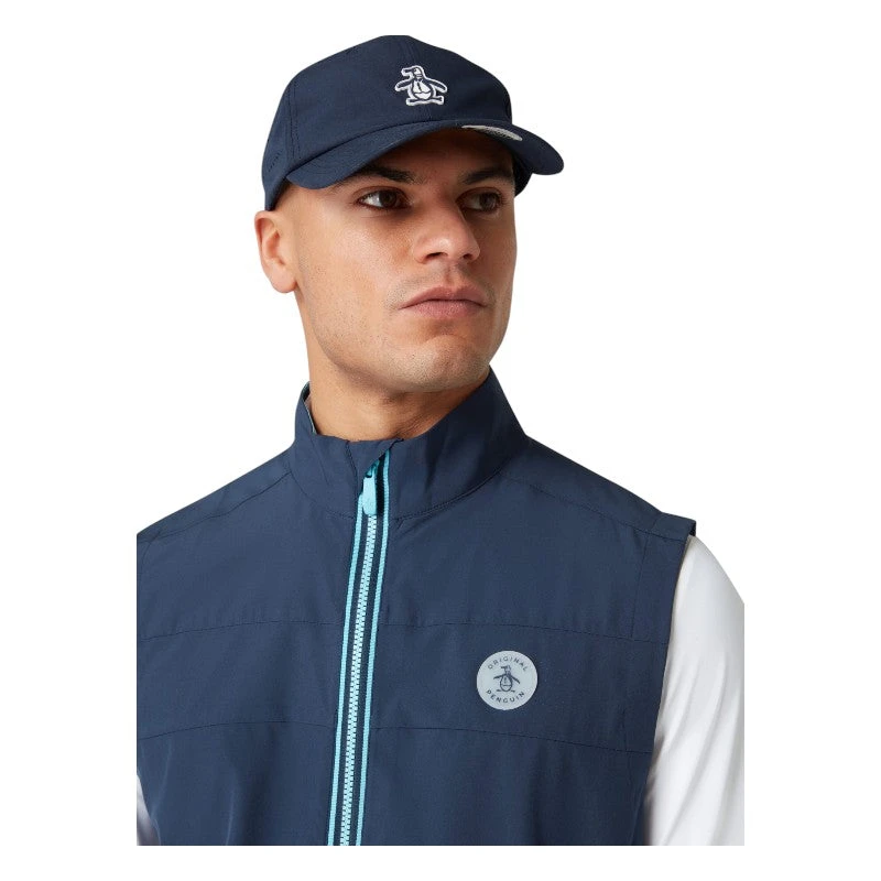Original Penguin Heritage Lightweight Packable Golf Vest OGVSF010 7 Original Penguin Heritage Lightweight Packable Golf Vest OGVSF010 - Image 5