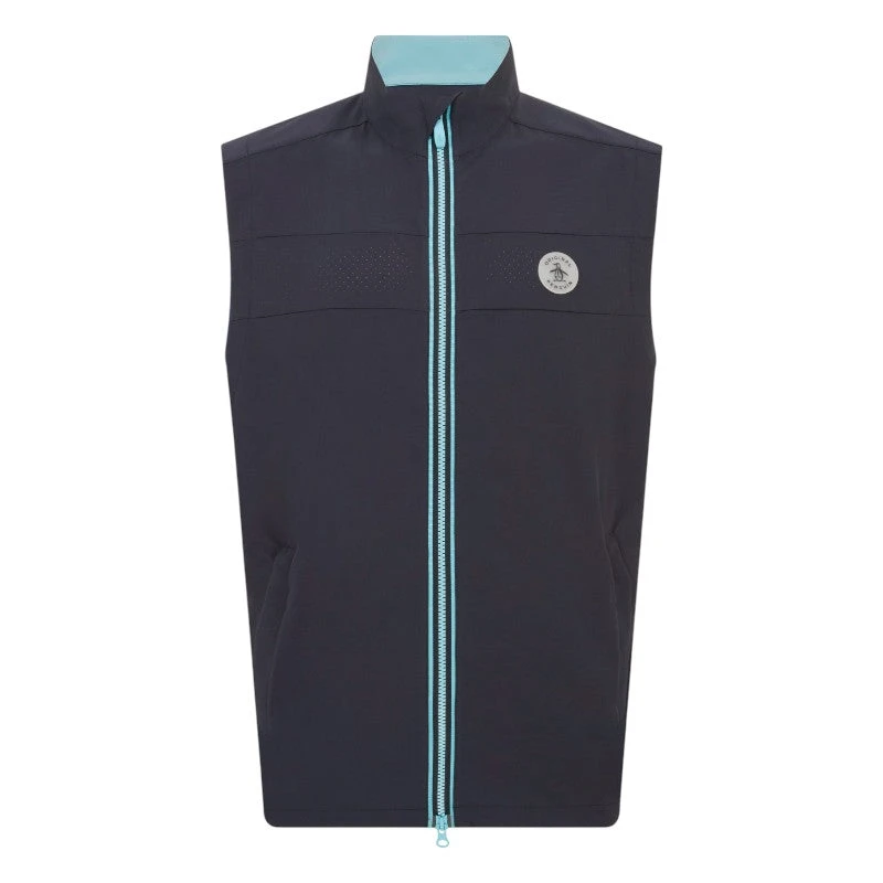 Original Penguin Heritage Lightweight Packable Golf Vest OGVSF010 3 Original Penguin Heritage Lightweight Packable Golf Vest OGVSF010