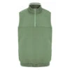 Oscar Jacobson Sleeveless Westland Golf Mid Layer OJTOP0305 -Clarkes Golf Store OJTOP0305 WESTLAND SLEEVELESS WATERCRESS 01 Photoroom