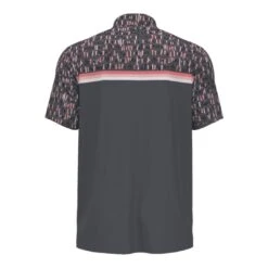 Original Penguin Golf Broken Tees Print Golf Polo Shirt OGKFD033 -Clarkes Golf Store Original Penguin Golf Broken Tees Print Golf Polo Shirt OGKFD033 0