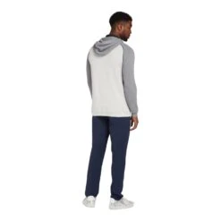 Original Penguin Performance Hooded Golf Mid Layer OGGSD059 -Clarkes Golf Store Original Penguin Golf Performance Hooded Golf Midlayer OGGSD059 4