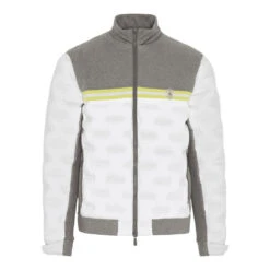 Original Penguin Insulated Mixed Media 80's Golf Jacket OGRFD025