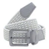 Ping Stretch Webbing Golf Belt P03746 1 Ping Stretch Webbing Golf Belt P03746 -Clarkes Golf Store P03746 PGW PING STRETCH WEBBING BELT PEARL GREY WHITE FRONT Photoroom