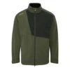 Ping Impervious Waterproof Golf Jacket P03756 -Clarkes Golf Store P03756 IMPERVIOUS JACKET DARK OLIVE BLACK FRONT