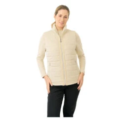 Pure Golf Ladies Hemisphere Faux Fur Collar Golf Gilet PG-58411 -Clarkes Golf Store PG 58411 162 04 W Photoroom