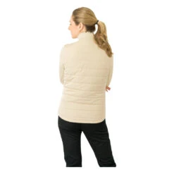 Pure Golf Ladies Hemisphere Faux Fur Collar Golf Gilet PG-58411 -Clarkes Golf Store PG 58411 162 06 W Photoroom