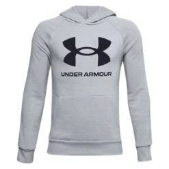 Junior Under Armour Big Logo Rival Fleece Golf Hoodie 1357585