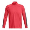 Under Armour Storm 1/2 Zip Golf Pullover 1383143 -Clarkes Golf Store PS1383143 814 HF Photoroom