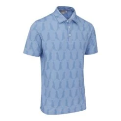 Ping Mr Ping Printed Golf Polo Shirt P03661 -Clarkes Golf Store Ping Mr Ping Printed Golf Polo Shirt P03661 1