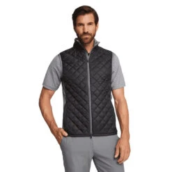 Puma Frost Quilted Golf Top 621523 -Clarkes Golf Store Puma Frost Quilted Golf Top 621523 12