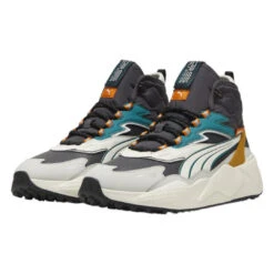 Puma GS-X Efekt Golf Boot 310851 -Clarkes Golf Store Puma GS X Efekt Winter Golf Boots Dark Coal Glacial Gray 3 Photoroom