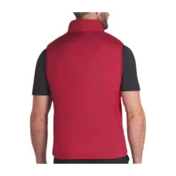 Puma Hielands Golf Vest 62697804 -Clarkes Golf Store PumaHielandsVest IntenseRed1 500x Photoroom