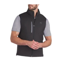 Puma Hielands Golf Vest 62697801 9 Puma Hielands Golf Vest 62697801 -Clarkes Golf Store PumaHielandsVest PumaBlack6 500x Photoroom