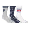 Puma Fusion Crew 3-Pack Golf Socks 928966 -Clarkes Golf Store Puma Fusion Crew Pack Golf Socks 928966 218