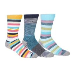 Puma Fusion Stripe Crew 3-Pack Golf Socks 928967
