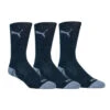 Puma Pounce Crew 3-Pack Golf Socks 928971 -Clarkes Golf Store Puma Pounce Crew Pack Golf Socks 928971 123