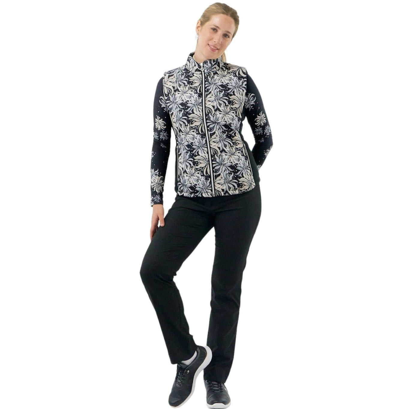 Pure Golf Ladies Annona Patterned Golf Gilet PG-38406 7 Pure Golf Ladies Annona Patterned Golf Gilet PG-38406 - Image 5