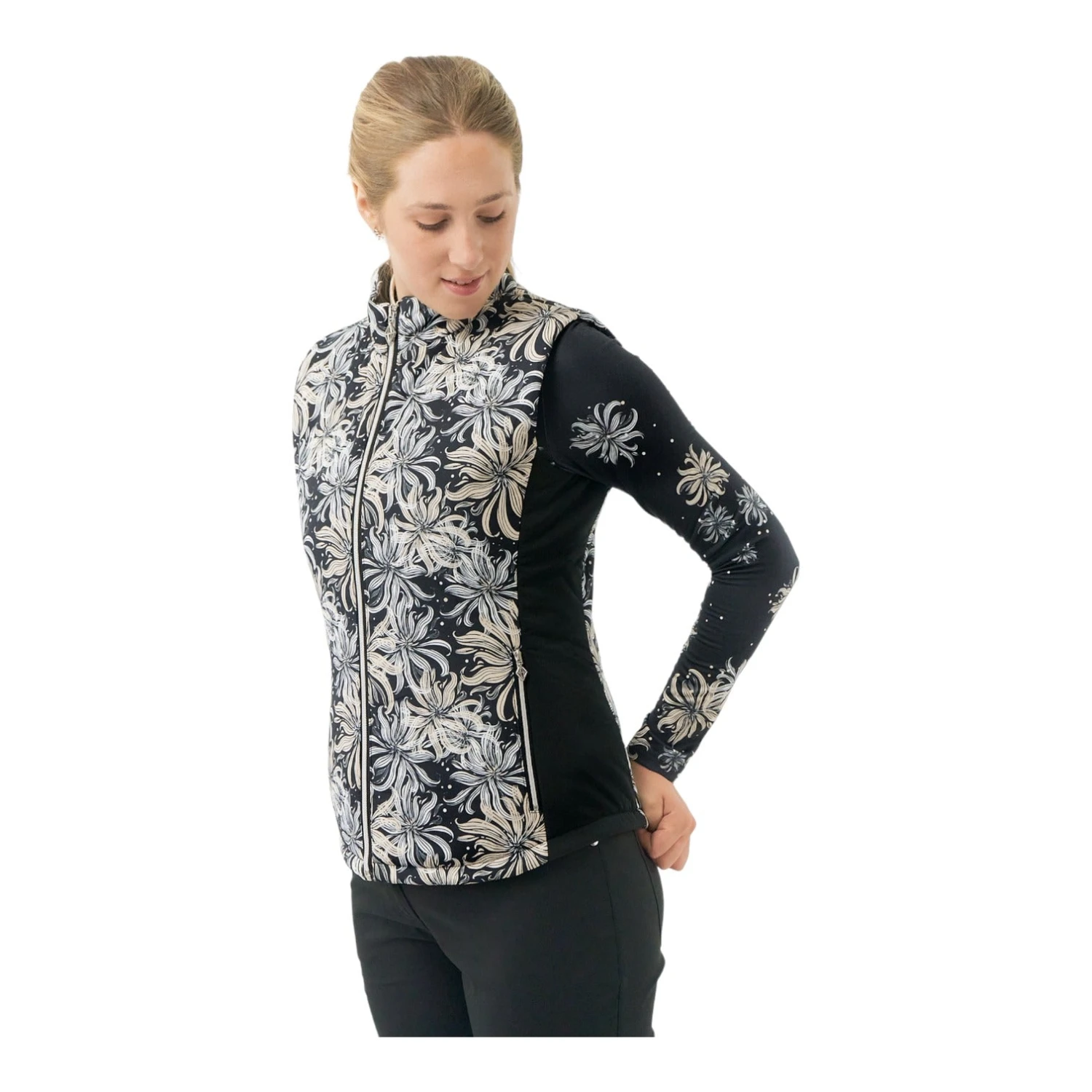 Pure Golf Ladies Annona Patterned Golf Gilet PG-38406 10 Pure Golf Ladies Annona Patterned Golf Gilet PG-38406 - Image 8