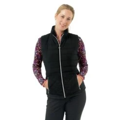 Pure Golf Ladies Equinox Fur Golf Gilet PG-38405 -Clarkes Golf Store Pure Golf Ladies Equinox Fur Golf Gilet PG 38405 7