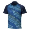 Mizuno Locked Golf Polo Shirt 52GAB023 -Clarkes Golf Store S52GAB023 LockedPolo Navy Front Photoroom