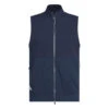 Adidas Ultimate365 Tour Full Zip Golf Vest IK3061 -Clarkes Golf Store Ultimate365 Tour Full Zip Vest Blue IK3061 01 laydown Photoroom