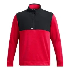 Under Armour Drive Storm SweaterFleece 1/2 Zip Golf Mid Layer 1387121