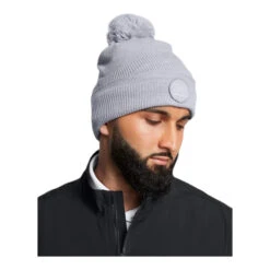 Under Armour ColdGear Infrared Driver Pom Golf Beanie 1373107 7 Under Armour ColdGear Infrared Driver Pom Golf Beanie 1373107 -Clarkes Golf Store V5 1373107 035 FC Photoroom