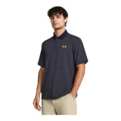 Under Armour Performance 3.0 Stripe Golf Shirt 1377376 -Clarkes Golf Store V5 1377376 413 FC Photoroom