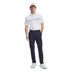 Under Armour Playoff 3.0 Stripe Golf Polo Shirt 1378676 -Clarkes Golf Store V5 1378676 103 FSF Photoroom