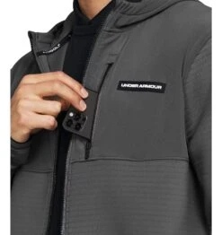 Under Armour Storm Daytona FZ Golf Top 1379722 -Clarkes Golf Store V5 1379722 026 COLLAR PhotoRoom