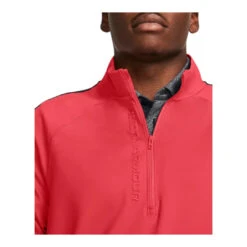 Under Armour Storm 1/2 Zip Golf Pullover 1383143 -Clarkes Golf Store V5 1383143 814 COLLAR Photoroom