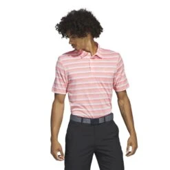 Adidas 2-Colour Stripe Golf Polo Shirt IC3521 -Clarkes Golf Store adidas 2 Colour Stripe Golf Polo Shirt IC3521 10