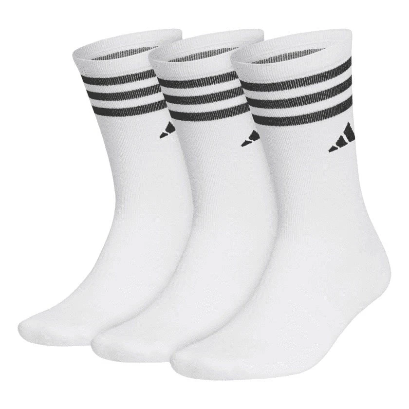 Adidas 3-Pack Crew Golf Socks HS6061 3 Adidas 3-Pack Crew Golf Socks HS6061