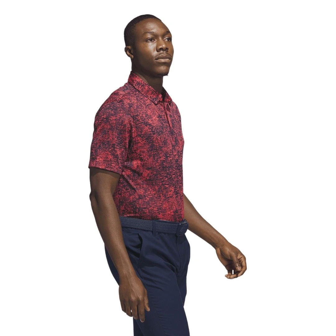 Adidas Aerial Jacquard Golf Polo Shirt HZ0443 6 Adidas Aerial Jacquard Golf Polo Shirt HZ0443 - Image 4