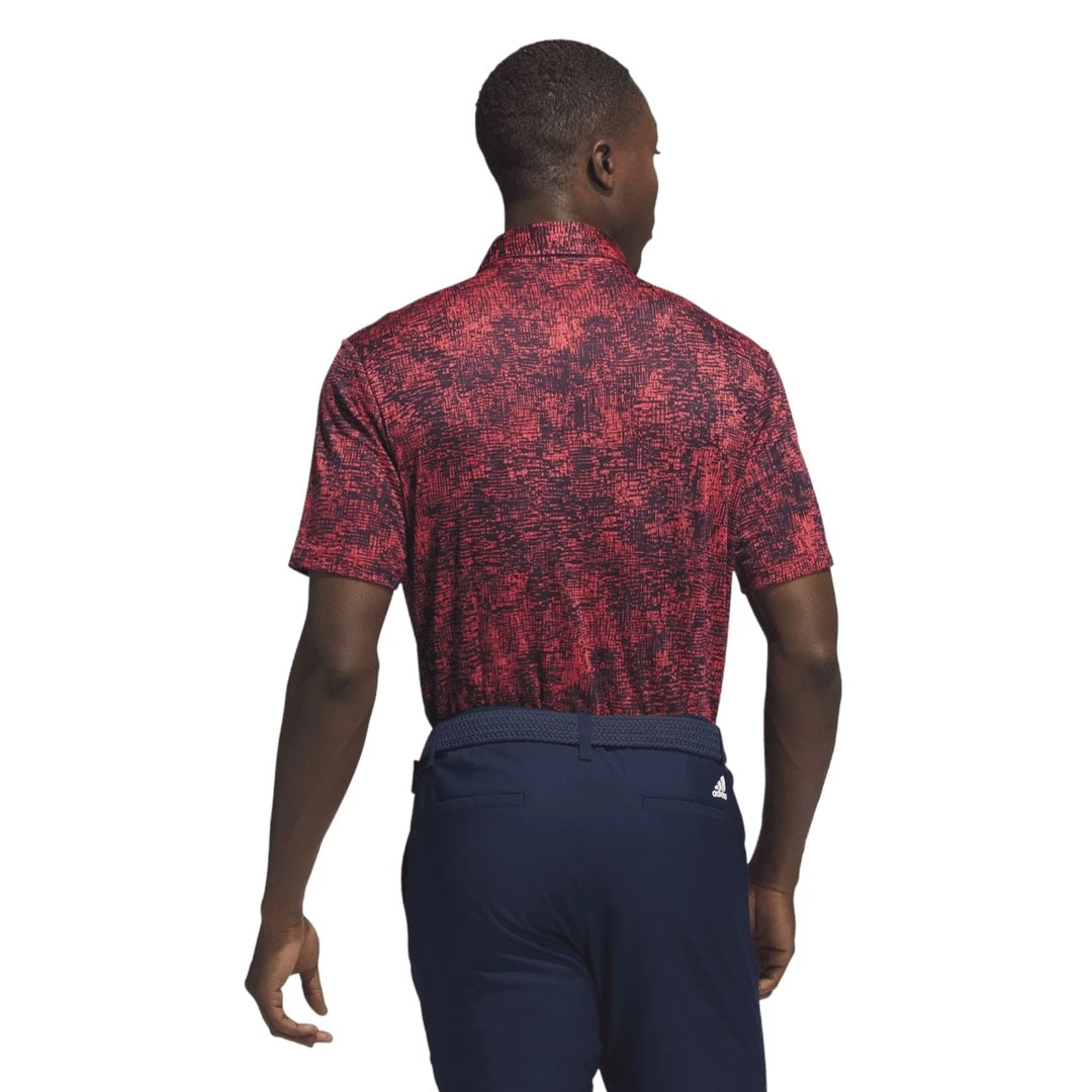 Adidas Aerial Jacquard Golf Polo Shirt HZ0443 5 Adidas Aerial Jacquard Golf Polo Shirt HZ0443 - Image 3