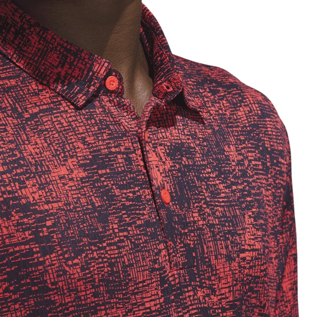 Adidas Aerial Jacquard Golf Polo Shirt HZ0443 9 Adidas Aerial Jacquard Golf Polo Shirt HZ0443 - Image 7