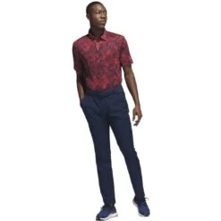 Adidas Aerial Jacquard Golf Polo Shirt HZ0443 13 Adidas Aerial Jacquard Golf Polo Shirt HZ0443 -Clarkes Golf Store adidas Aerial Jacquard Golf Polo Shirt HZ0443 9