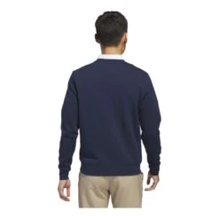 Adidas Crew Neck Golf Sweater IU4518 -Clarkes Golf Store adidas Crew Neck Golf Sweater IU4518 2