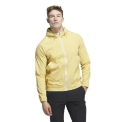 Adidas Go-to Utility DWR Full Zip Golf Jacket IT2359 -Clarkes Golf Store adidas Go to Utility DWR Full Zip Golf Jacket IT23 4