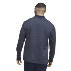 Adidas Long Sleeve Heather Golf Polo Shirt HZ0426 -Clarkes Golf Store adidas Long Sleeve Heather Golf Polo Shirt HZ0426 9