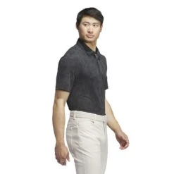 Adidas Ultimate365 Mesh Print Golf Polo Shirt IW1413 -Clarkes Golf Store adidas Ultimate365 Mesh Print Golf Polo Shirt IW14 16