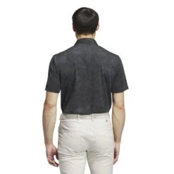 Adidas Ultimate365 Mesh Print Golf Polo Shirt IW1413 -Clarkes Golf Store adidas Ultimate365 Mesh Print Golf Polo Shirt IW14 5